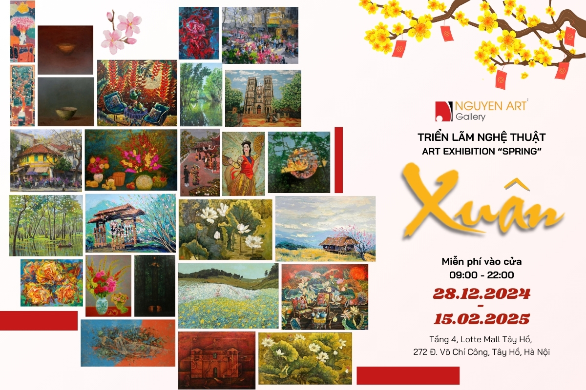 Art Exhibition "Spring" Nguyen Art Gallery