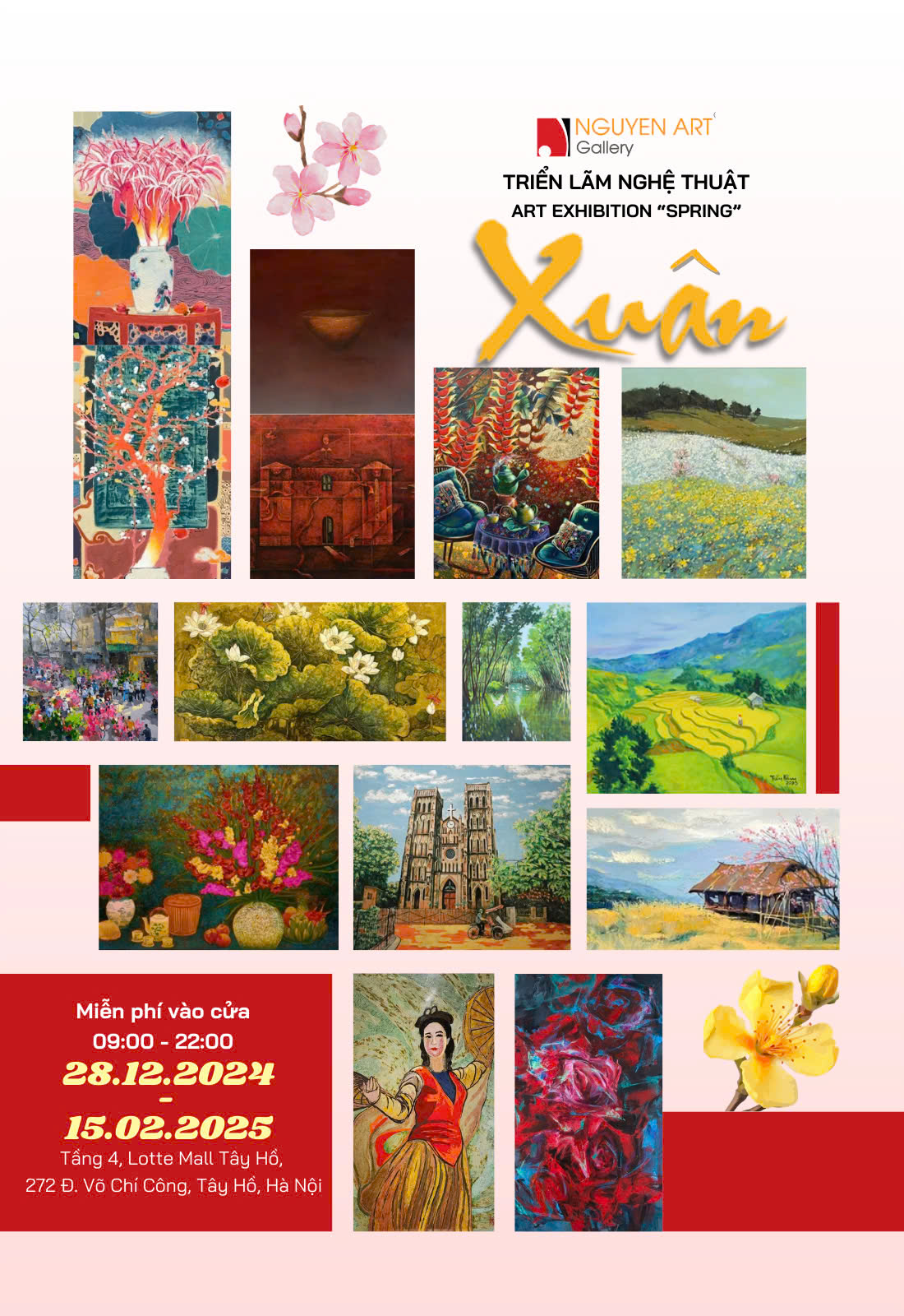 Art Exhibition "Spring" Nguyen Art Gallery