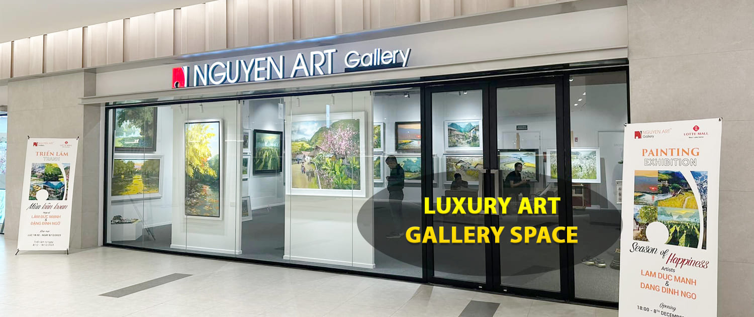 Banner Nguyen Art Luxury Art Gallery Space