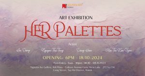 Art Exhibition "Her Palettes" Nguyen Art Gallery