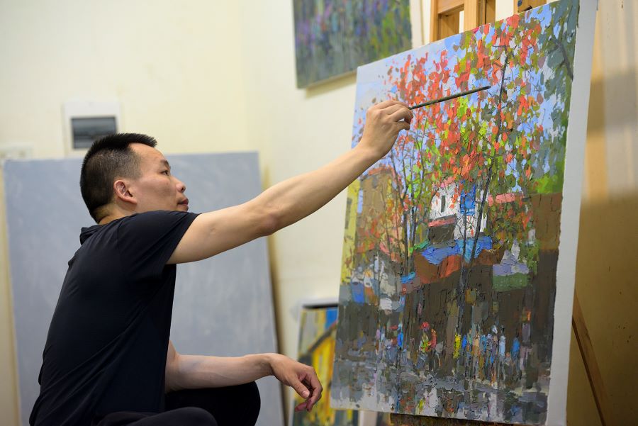 Artist Pham Hoang Minh