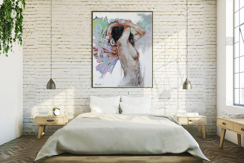 paintings for bed room