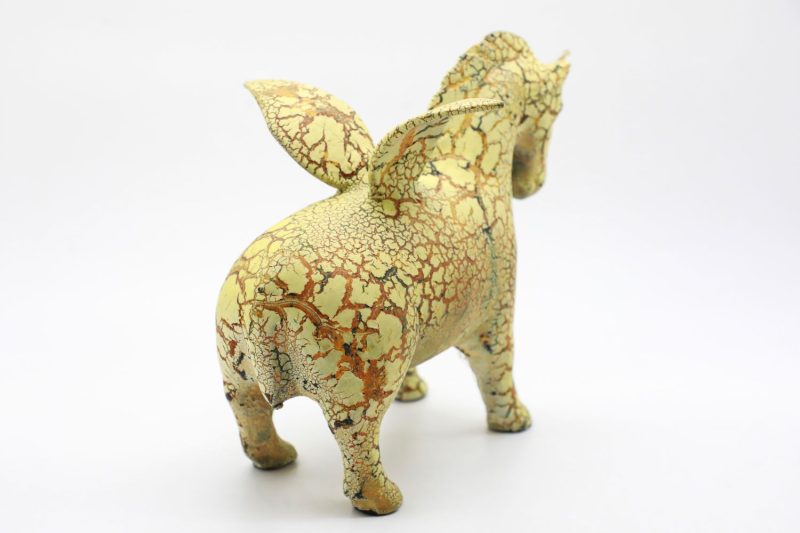 Unicorn Horse II - Vietnamese Lacquer Artwork by Artist Nguyen Tan Phat
